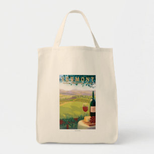 Tote Bag Scène de pays de VermontWine