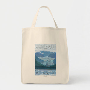 Tote Bag Scène glaciaire - Juneau, Alaska