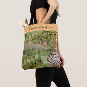 Tote Bag Scène nature, désert, sédona, cactus,