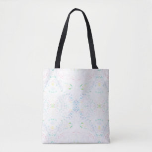 Tote Bag Schisme Lumière Arc-en-ciel Art Abstrait Aquarelle