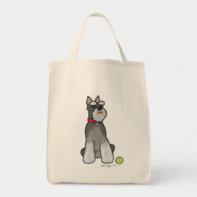 TOTE BAG SCHNAUZER (Devant)