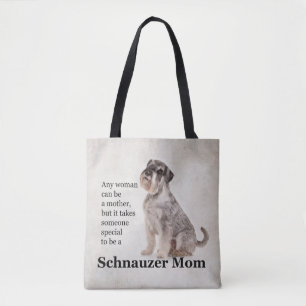 Tote Bag Schnauzer Mom Fourre-tout