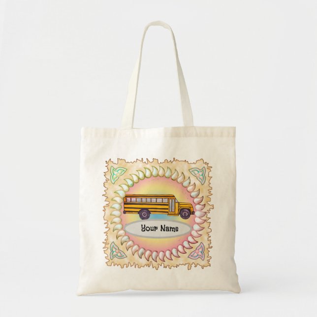 Tote Bag School Bus (Devant)