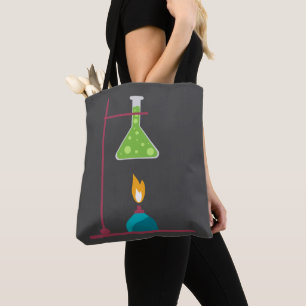 Tote Bag Science chimie équipement de science mignon