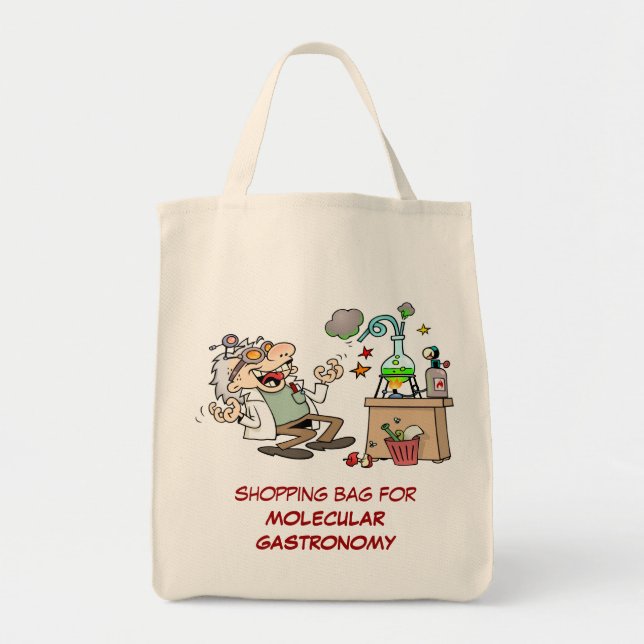 Tote Bag Scientifique fou drôle (Devant)