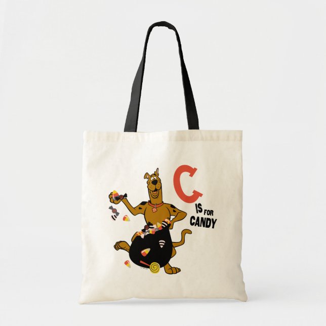 Tote Bag Scooby-Doo | C est pour Candy (Devant)