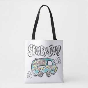 Tote Bag Scooby-Doo   Croquis de machine mystère