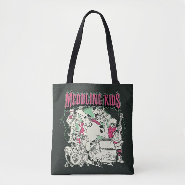 Tote Bag Scooby-Doo et le groupe Gang Meddling Kids Punk (Devant)