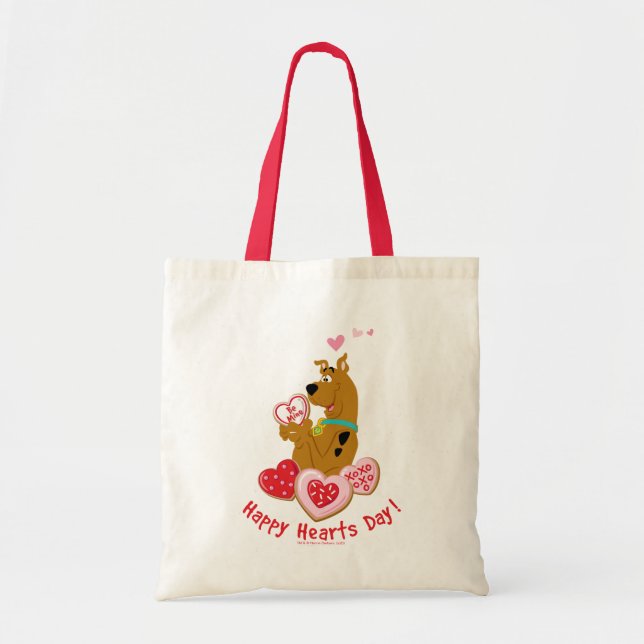 Tote Bag Scooby-Doo - Joyeuse Journée des Coeurs (Devant)