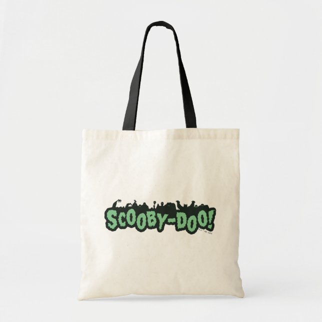 Tote Bag Scooby-Doo ! Logo Monster Silhouette (Devant)