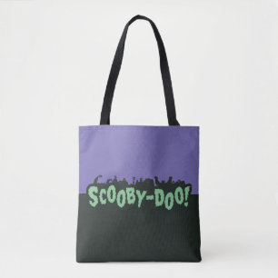 Tote Bag Scooby-Doo ! Logo Monster Silhouette