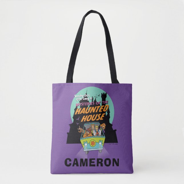 Tote Bag Scooby-Doo "Mystères De La Maison Hantée" (Devant)