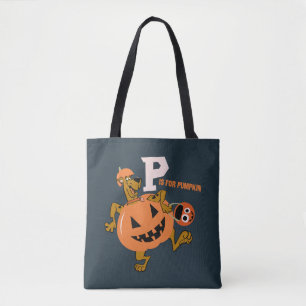 Tote Bag Scooby-Doo   P est pour le Citrouille