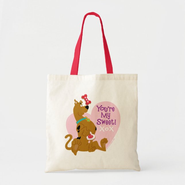 Tote Bag Scooby-Doo - Tu es ma douce (Devant)