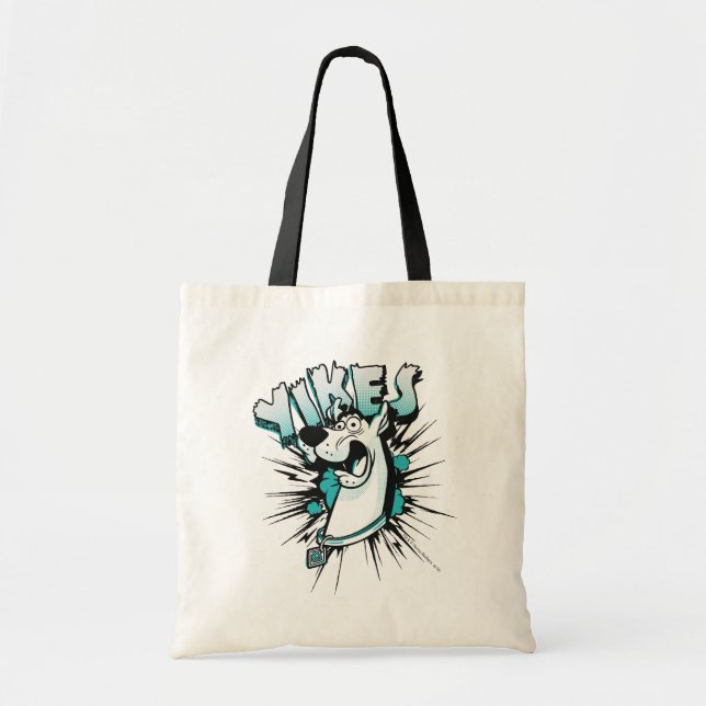 Tote Bag Scooby-Doo "Yikes !" Graphique demi-ton (Devant)