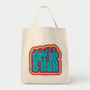 Tote Bag Scooby et le graphique "Get Up & Run"