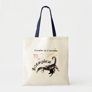 Tote Bag Scorpion 24 octobre 22 novembre