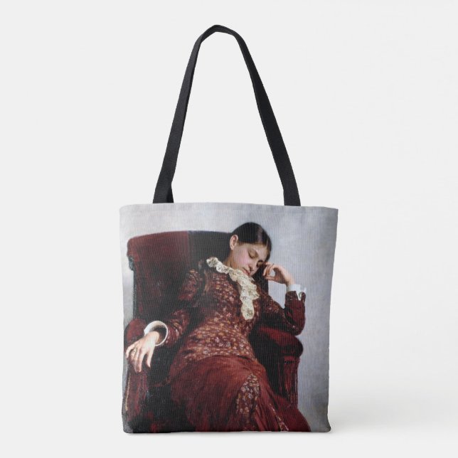 Tote Bag Se reposer, Ilya Repin (Dos)
