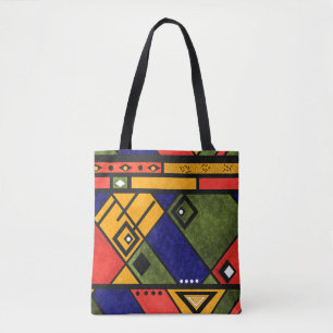 Tote Bag Seamless african ethno traditional texture pattern