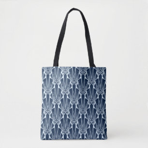Tote Bag Seamless pattern ornament with stylized geometric 
