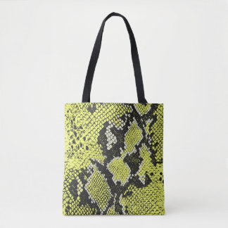 Tote Bag Seamless vintage snake animal skin pattern. Snakes