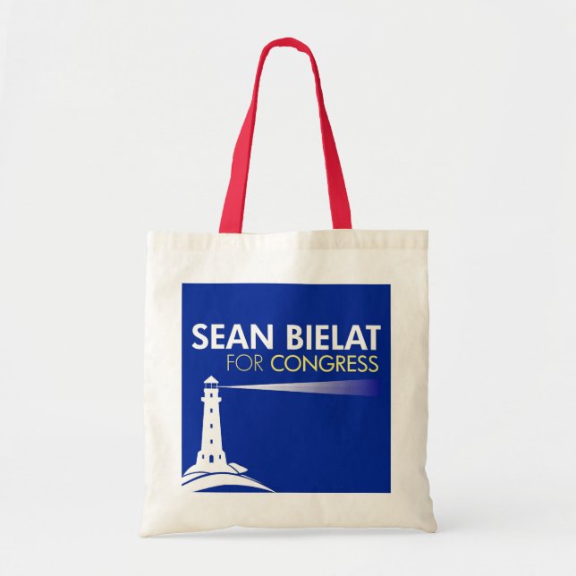 Tote Bag Sean Bielat pour la toile Fourre-tout du congrès (Devant)