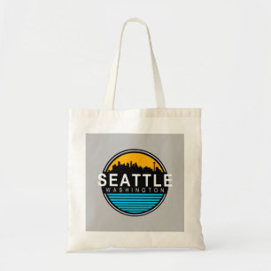 Tote Bag Seattle Washington Skyline Travel