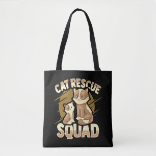 Tote Bag Secourt de chat de sauvetage animal pour un sauvet