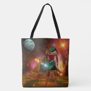 Tote Bag Secrets anciens THOTH 3D Egyptian Scifi