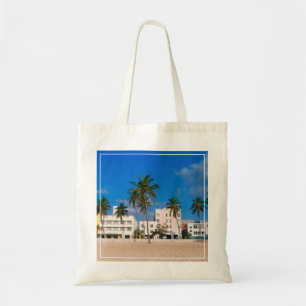 Tote Bag Secteur d'art déco de plage du sud Miami
