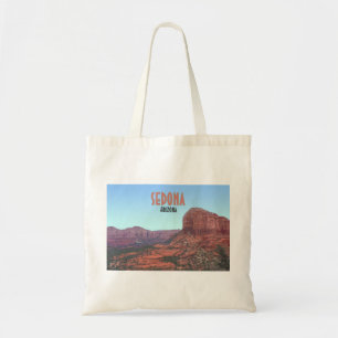 Tote Bag Sedona Arizona Bell Rock Canyon Vintage