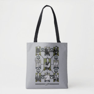 Tote Bag Seinfeld   Graphique de relation de caractère