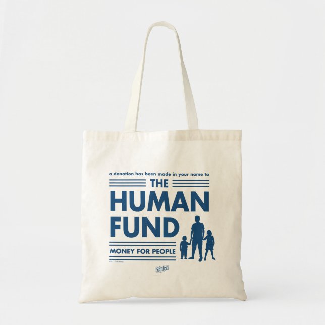 Tote Bag Seinfeld | Le Fonds humain (Devant)