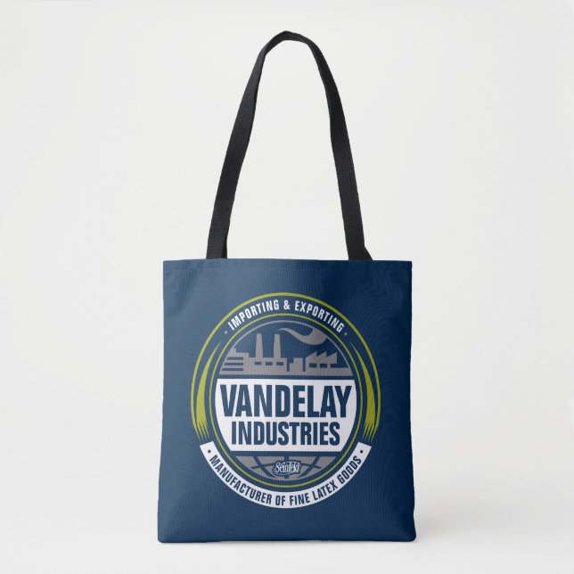 Tote Bag Seinfeld | Logo de Vandelay Industries (Devant)