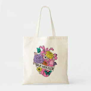 Tote Bag Self Love Club Heart