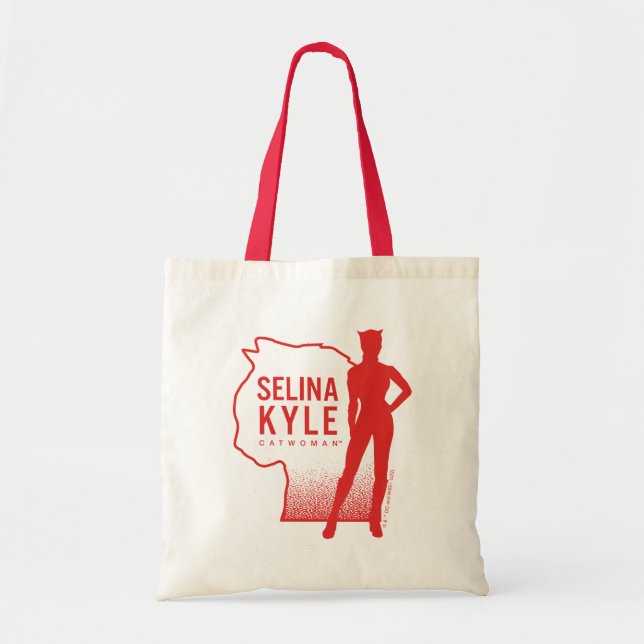 Tote Bag Selina Kyle Catwoman - logo (Devant)