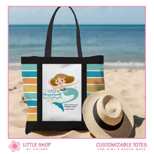 Tote Bag Semaine des filles de sirènes à la plage Personnal