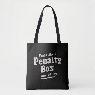 Tote Bag Semble être un joueur de hockey jour de boîte de p