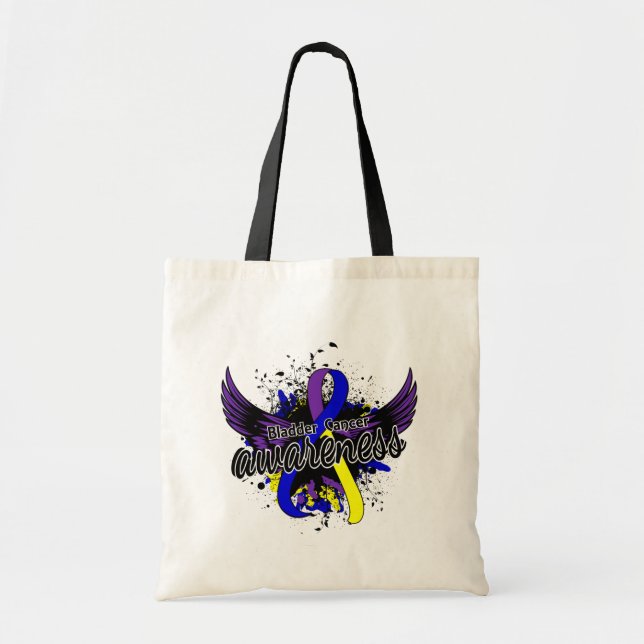 Tote Bag Sensibilisation au cancer de la vessie 16 (Devant)