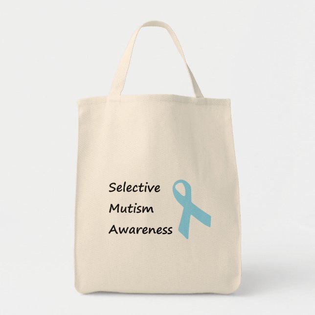 Tote Bag Sensibilisation sélective au mutisme (Devant)