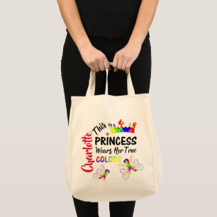 Tote Bag sensibilisation sur l'autisme Personnalisée Princ