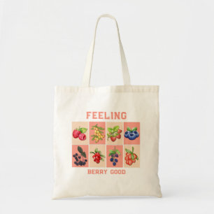 Tote Bag SENTIMENT BERRY BONNE Fraise sur mesure