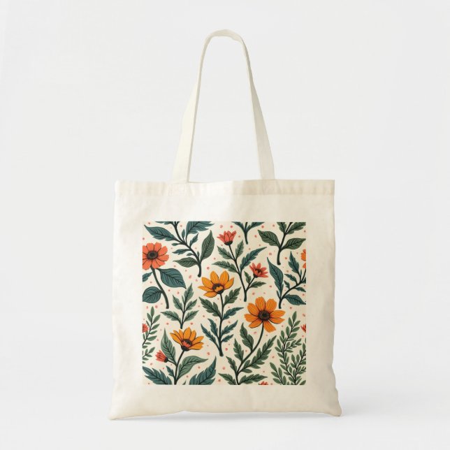 Tote Bag Sentiment d'automne (Devant)