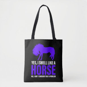 Tote Bag Sentir comme un cheval à Royal