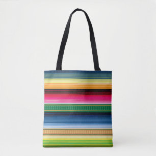 Tote Bag Serape couvrant mexicain traditionnel