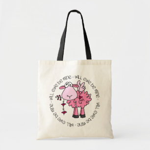 Tote Bag Seras-Tu À Moi Valentine ?