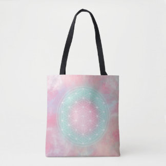 Tote Bag serenity flower of life