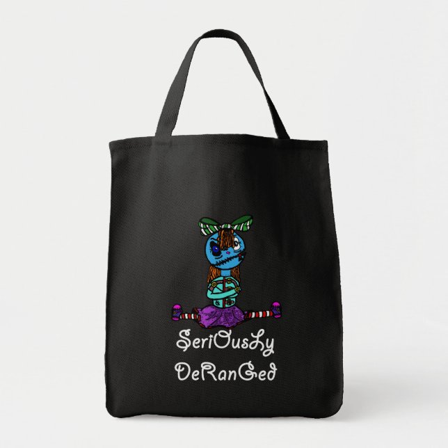 Tote Bag Sérieusement dérangé (Devant)