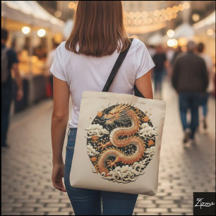 Tote Bag Serpent d'or