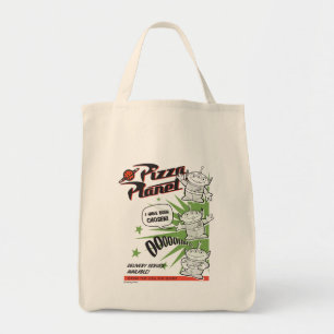 Tote Bag Service de livraison de pizza Planet Retro Graphis
